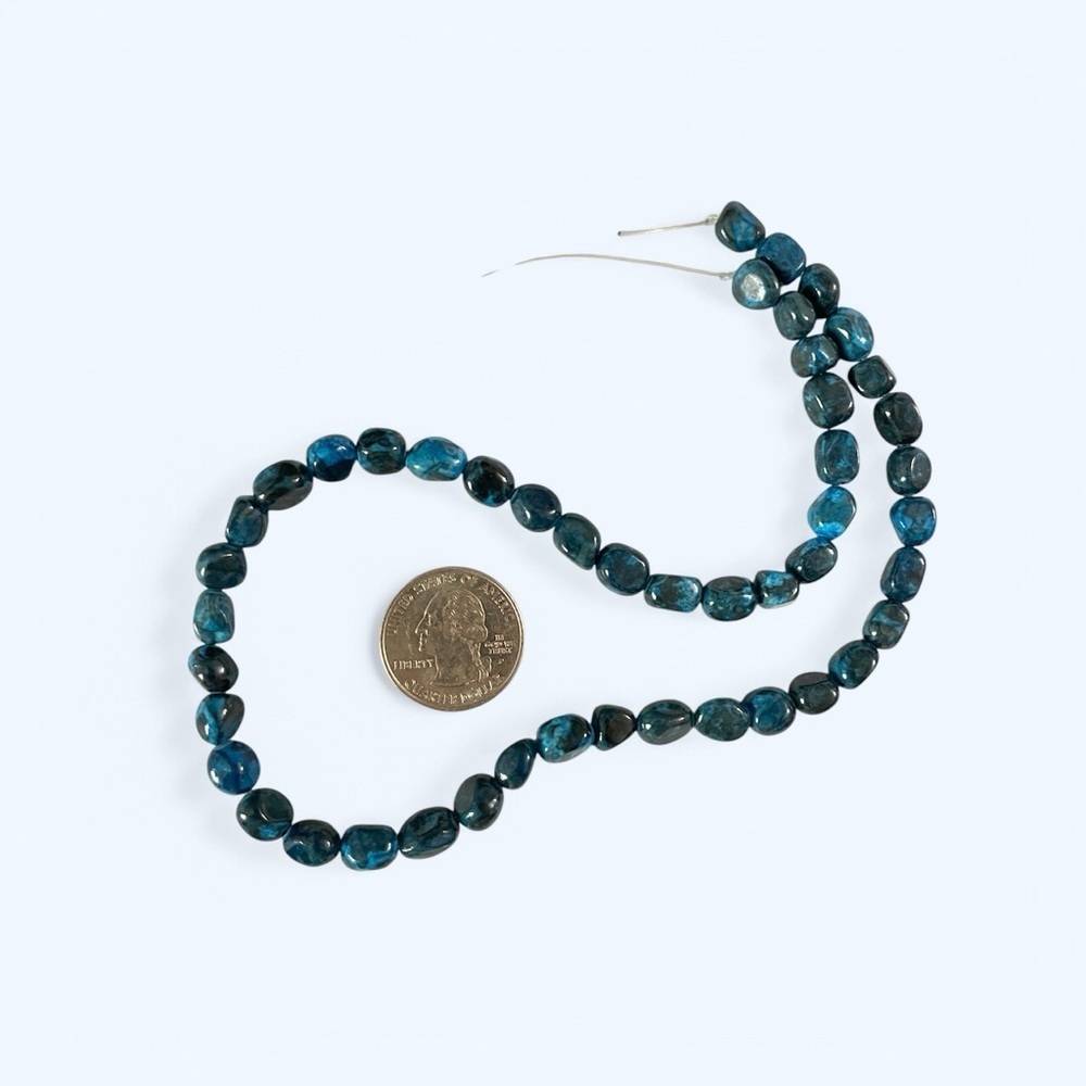 Blue Apatrite Beads